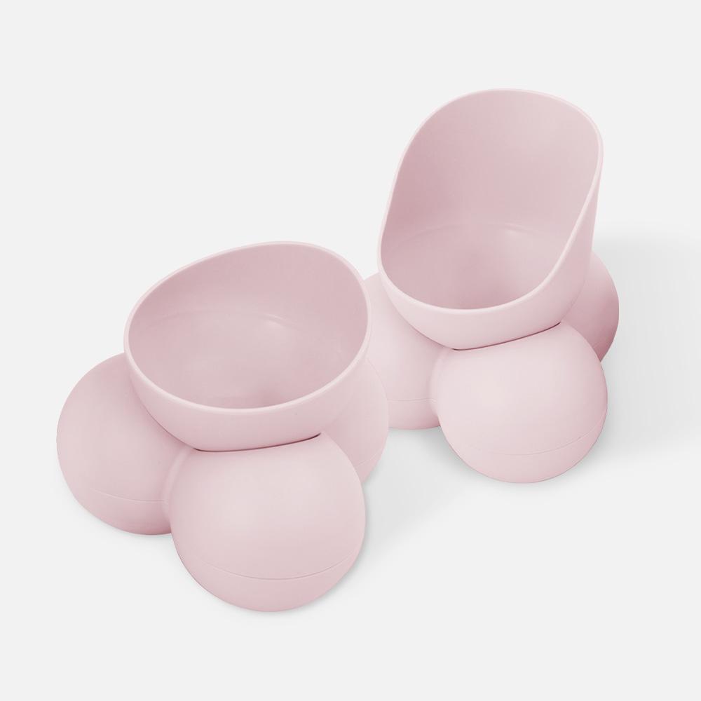 독톡 밥그릇 오유 O'U\' + 슬로우식기 2개세트 강아지밥그릇 고양이밥그릇