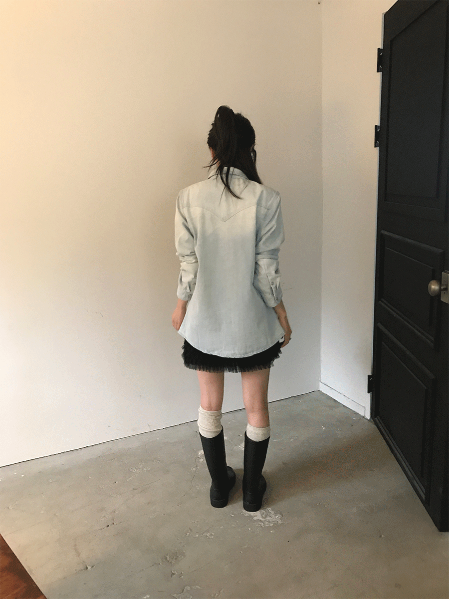 Western denim shirts