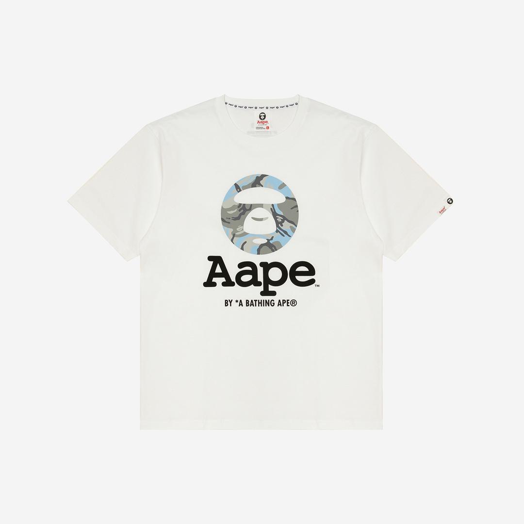 AAPE Basic Logo Tee White