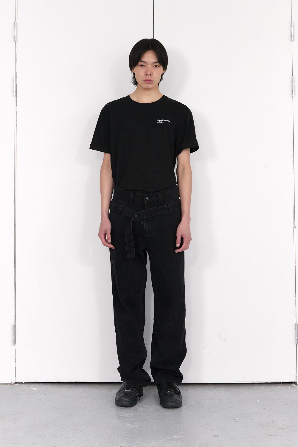 MPa BELT POUCH PANTS (BLACK)