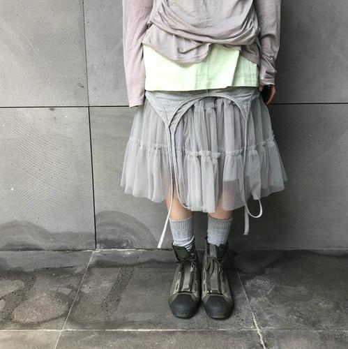 (4 C ᵒ l o🅡) 페어리 무드 셔링스커트