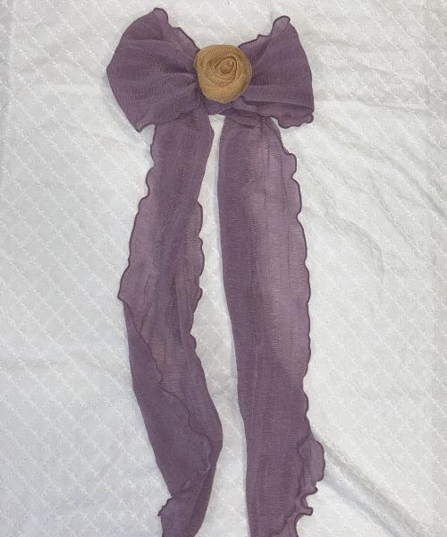 My Rose Scarf (Purple)