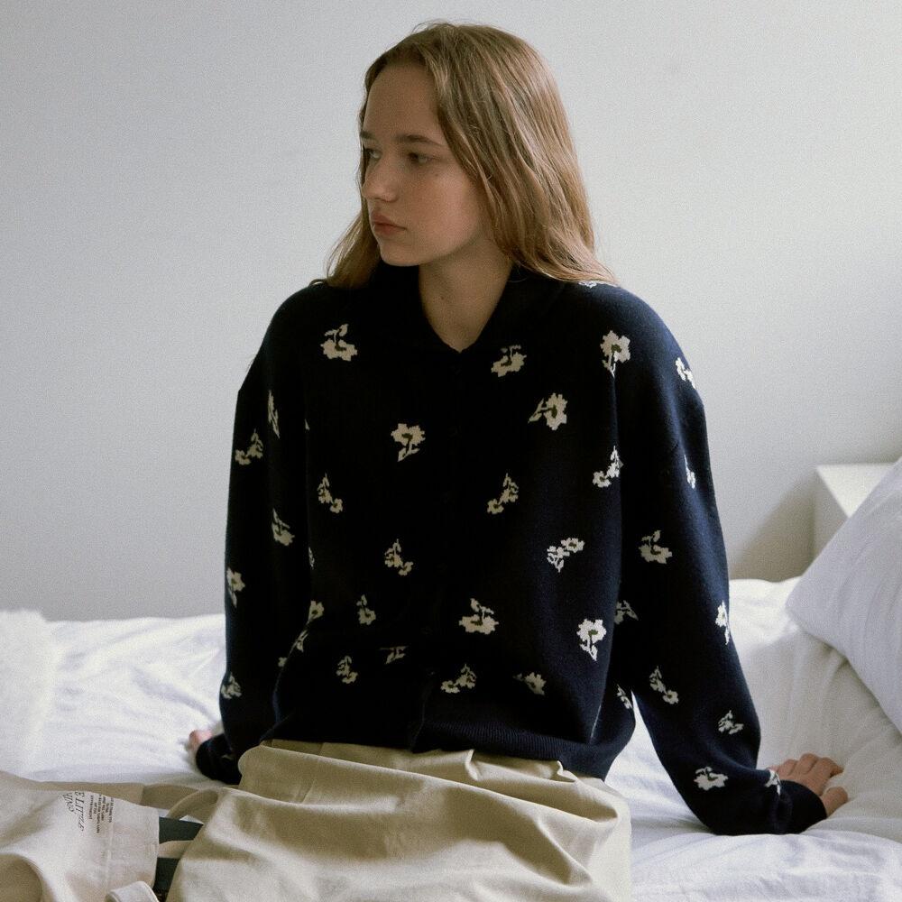 [11차 리오더] Flower pattern cardigan_2colors