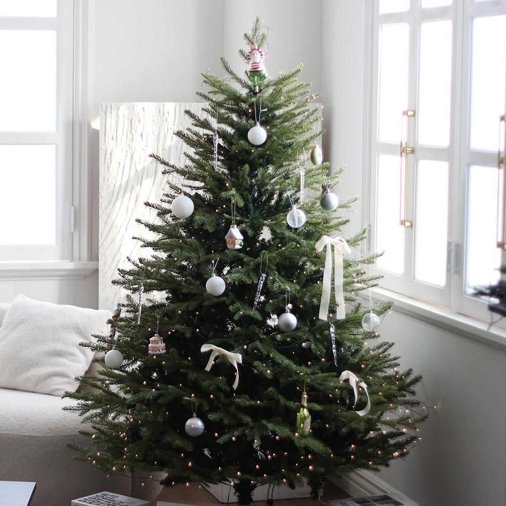 크리스마스 트리 백화점 납품용 전나무 대형 고급 PE 100 트리 180