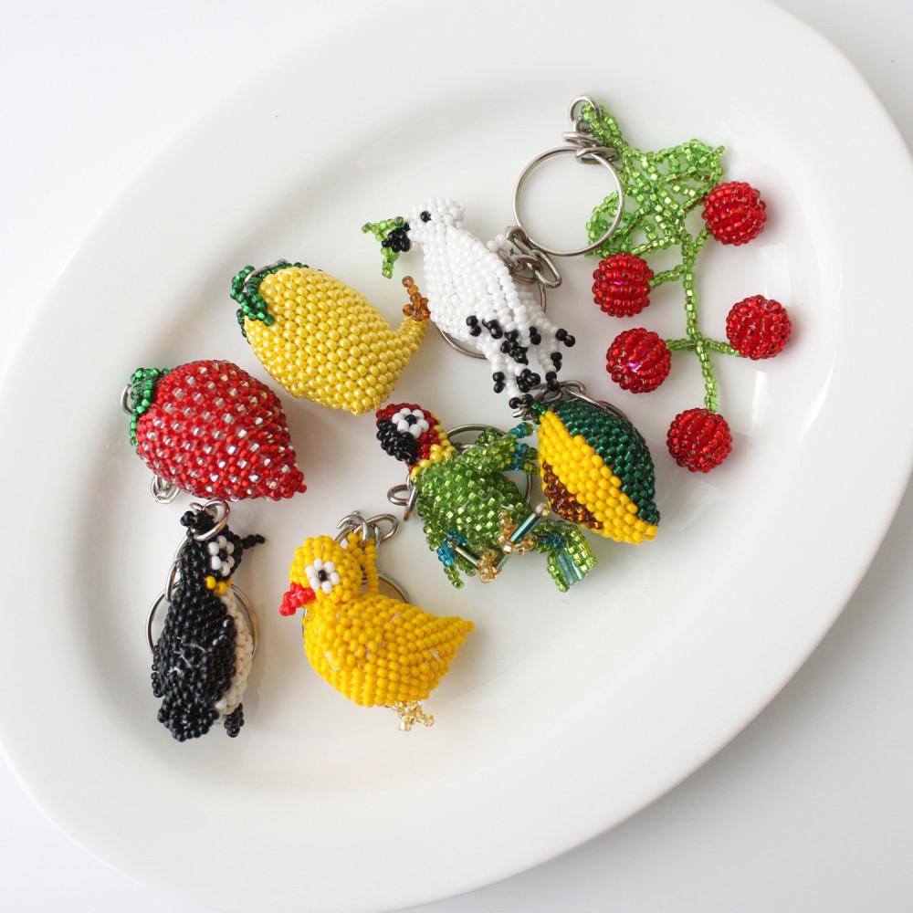 [아르떼서울] 멕시코 비즈 키링 (8 styles)