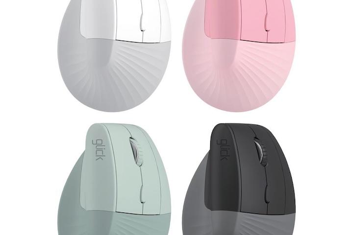 오피스프로 버티컬 도톰 쉬폰 무소음 인체공학 블루투스 무선 마우스 OP50