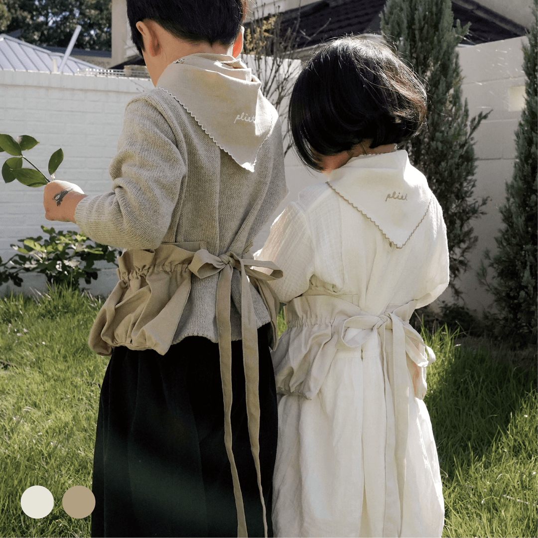 [SET] 러플 주머니 앞치마 GATHERING APRON 2colors