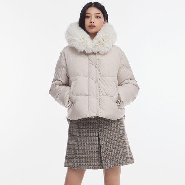 퍼후드 숏 패딩 MIWJPCC02G