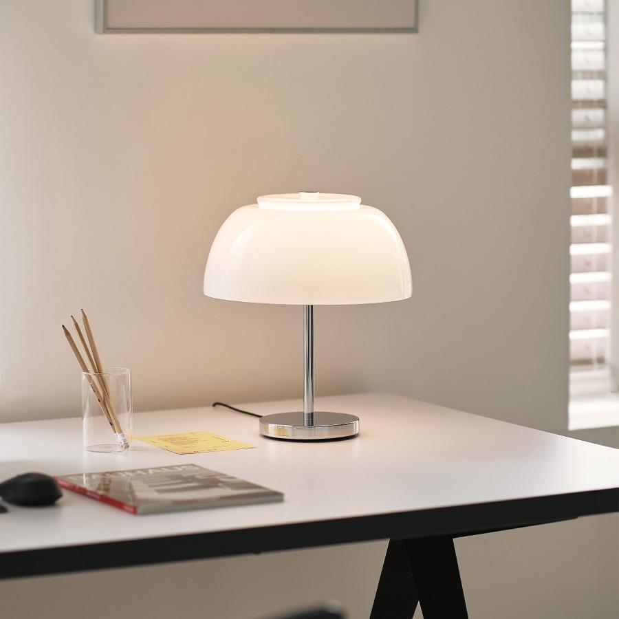 루미르R 테이블 램프 크롬에디션 유광