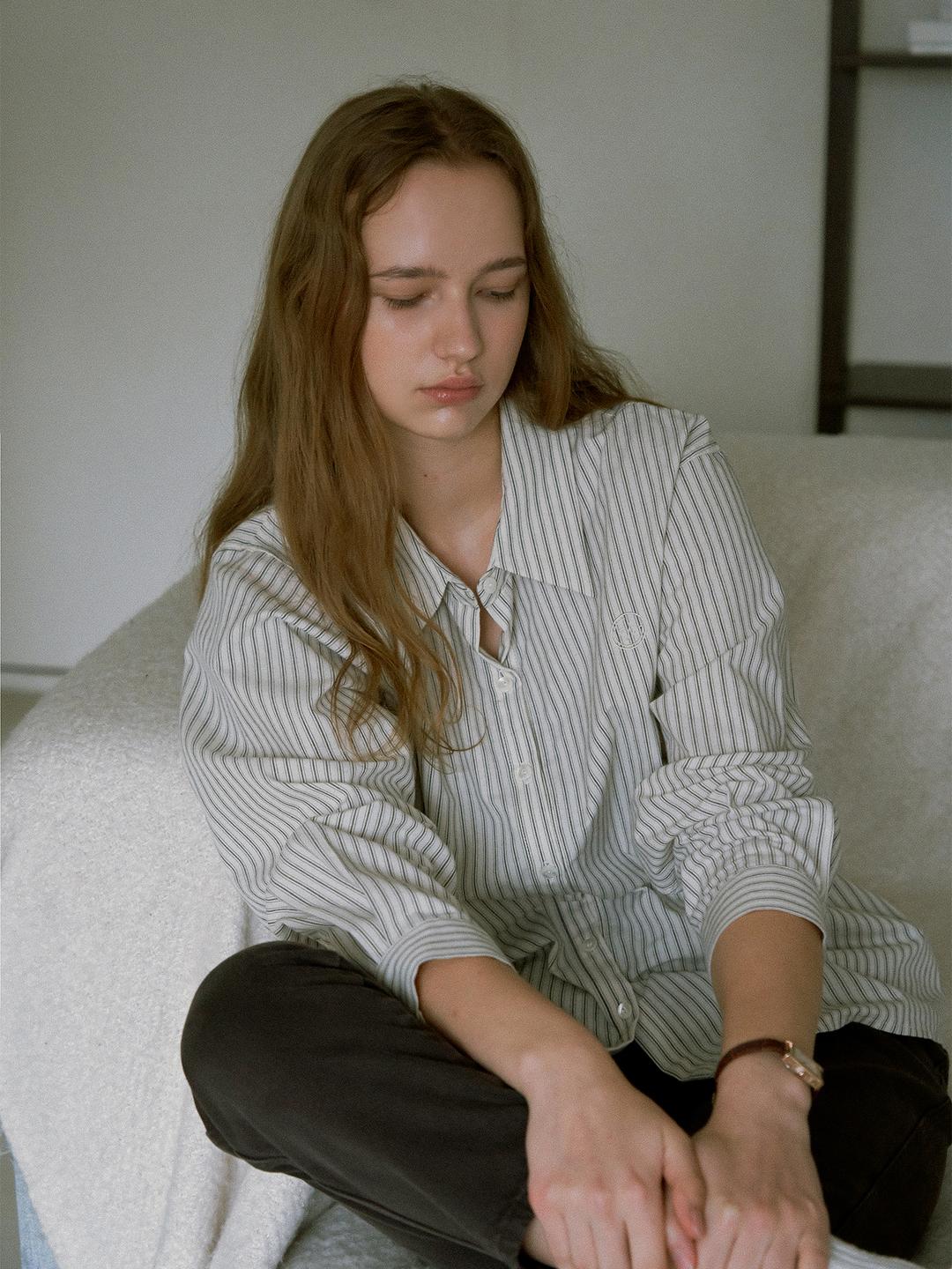 RE-ORDER / Standard stripe shirt