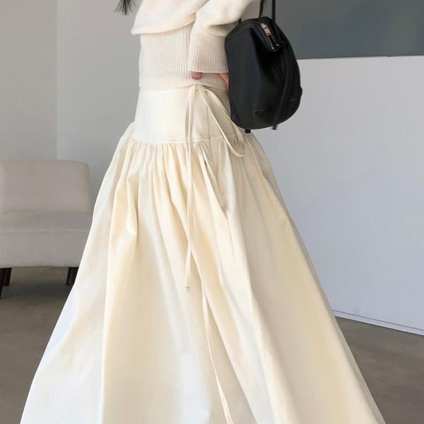 Serene shirring skirt