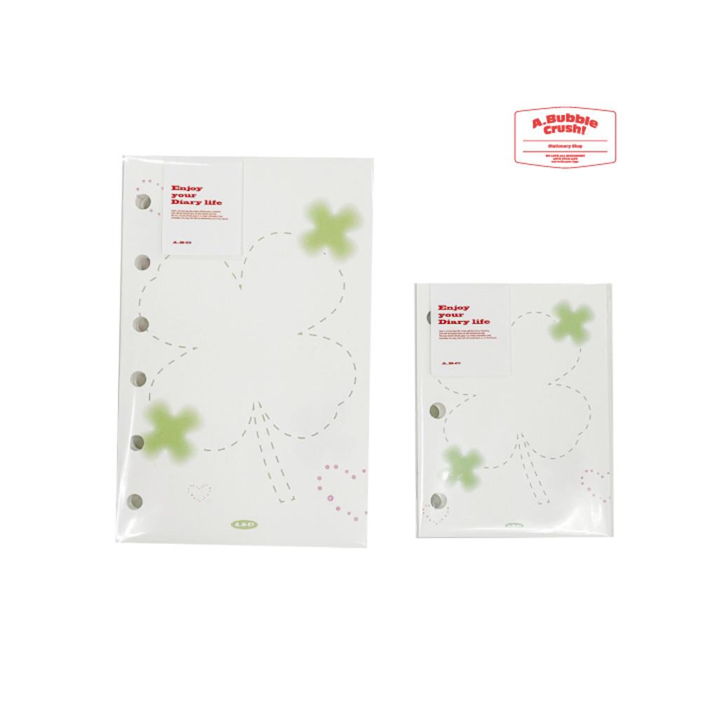 [A7/A6/3공]클로버하트 속지