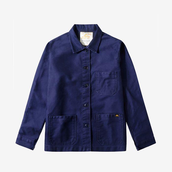 몰스킨 여성 Genuine Work Jacket_Blue