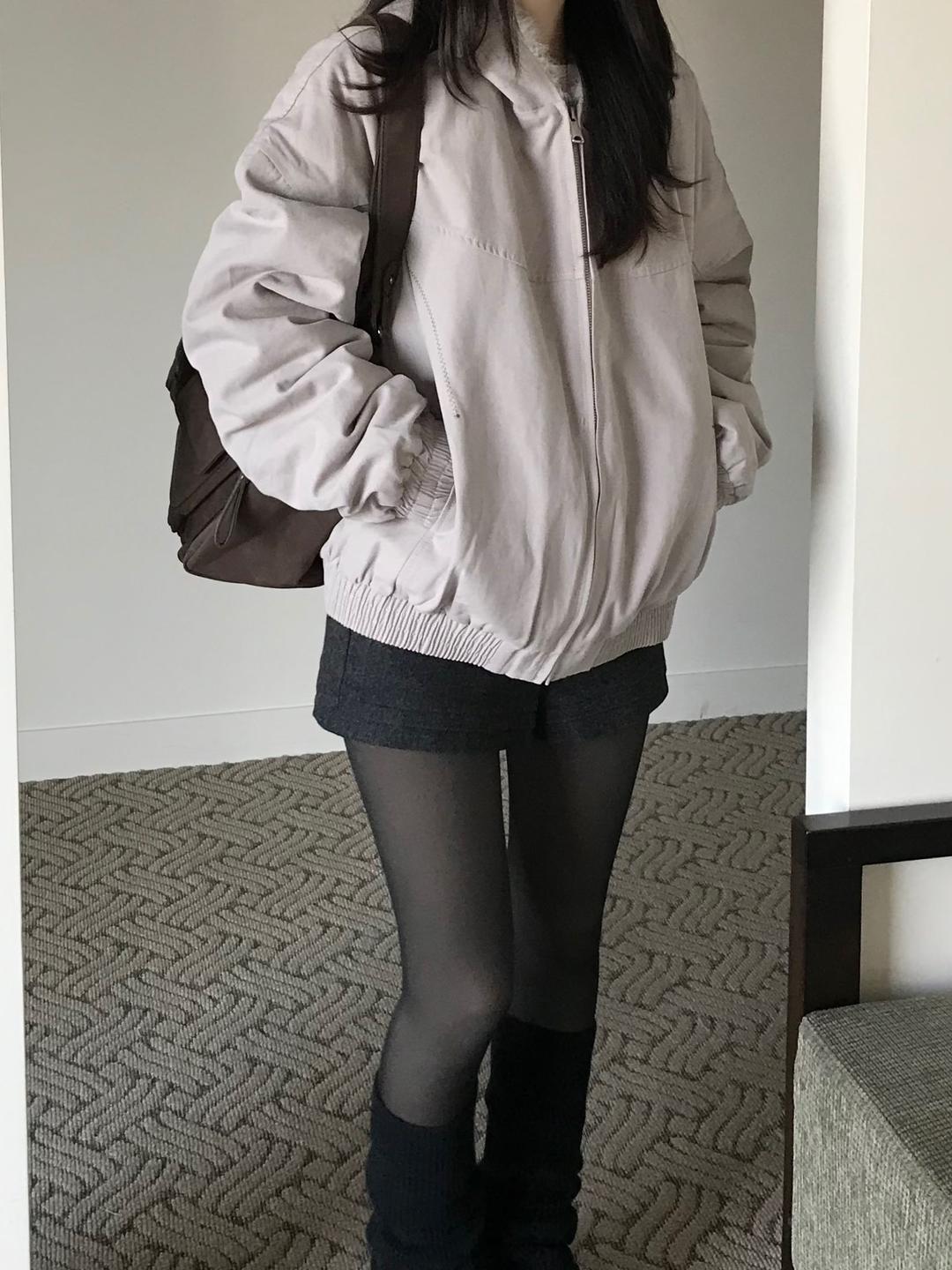 키튼 헤어리 후드 점퍼 (2color)