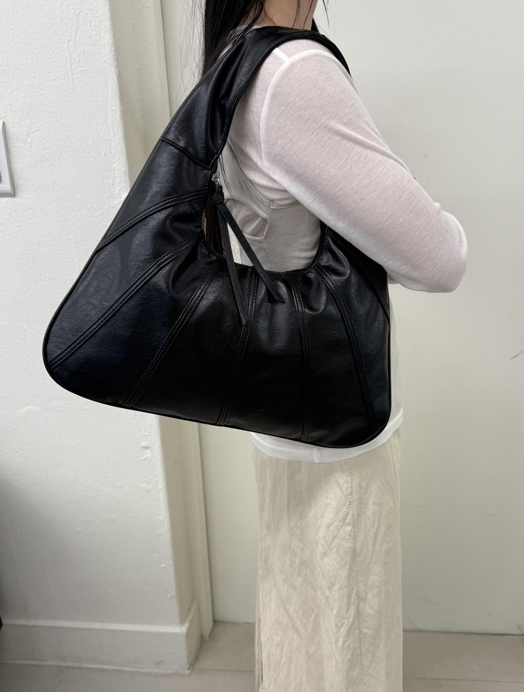 Leather Mush Bag