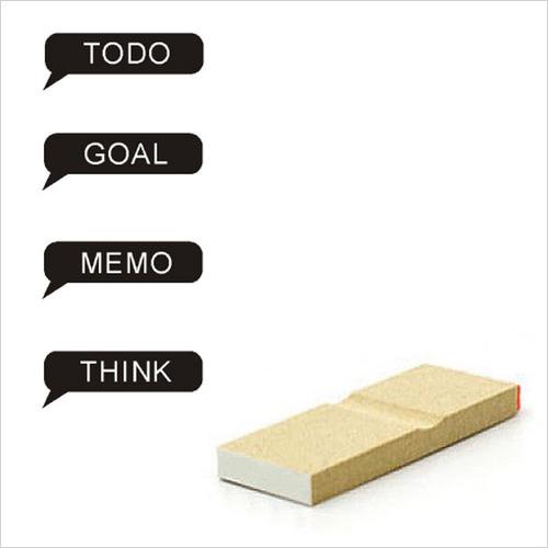 324 TODO 다이어리 스탬프 4종 셋트 - 다꾸 고무인