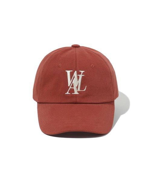 Signature Logo ball cap - DUSTY BRICK RED