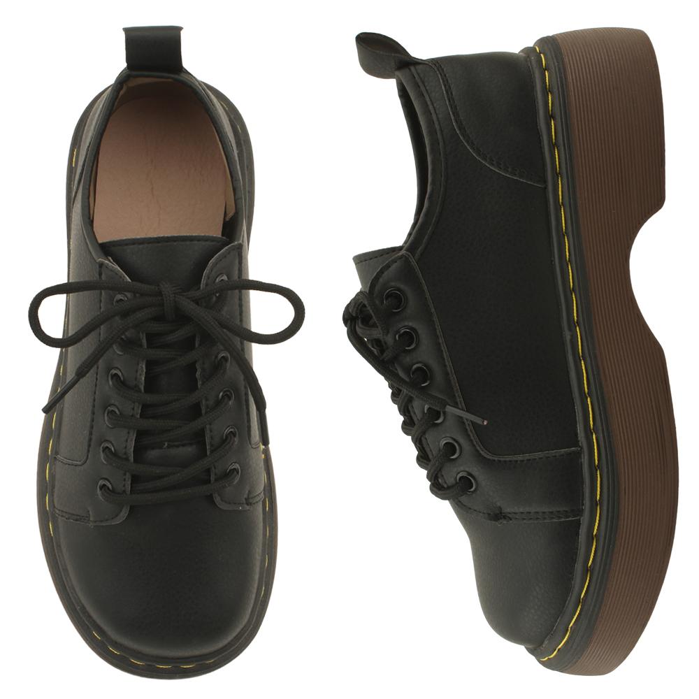 고무창 쿠션 통굽 캐쥬얼 로퍼 단화 5cm