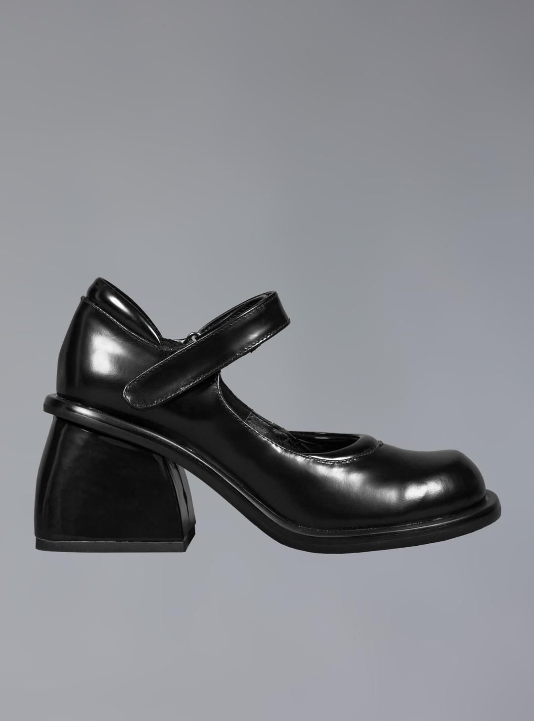 Dot Mary Janes - 7 / Black