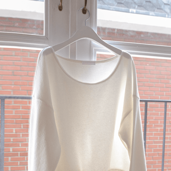 033 OFF SHOULDER SWEAT SHIRT