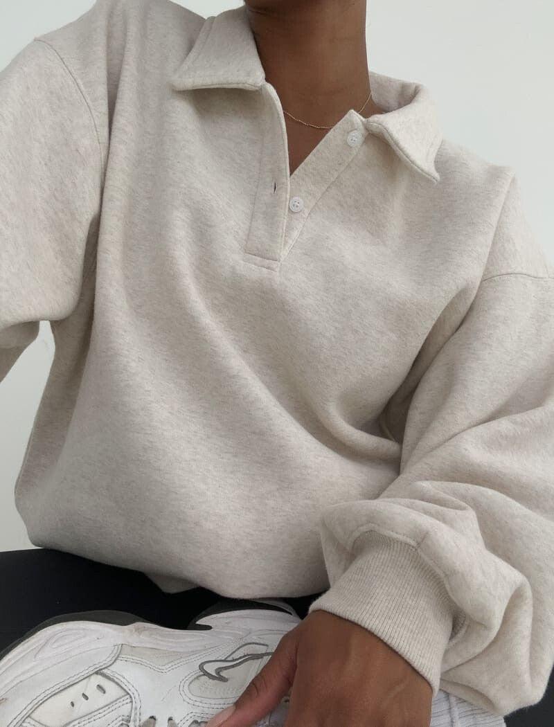 Airport Sweatshirt | Oat - S/M