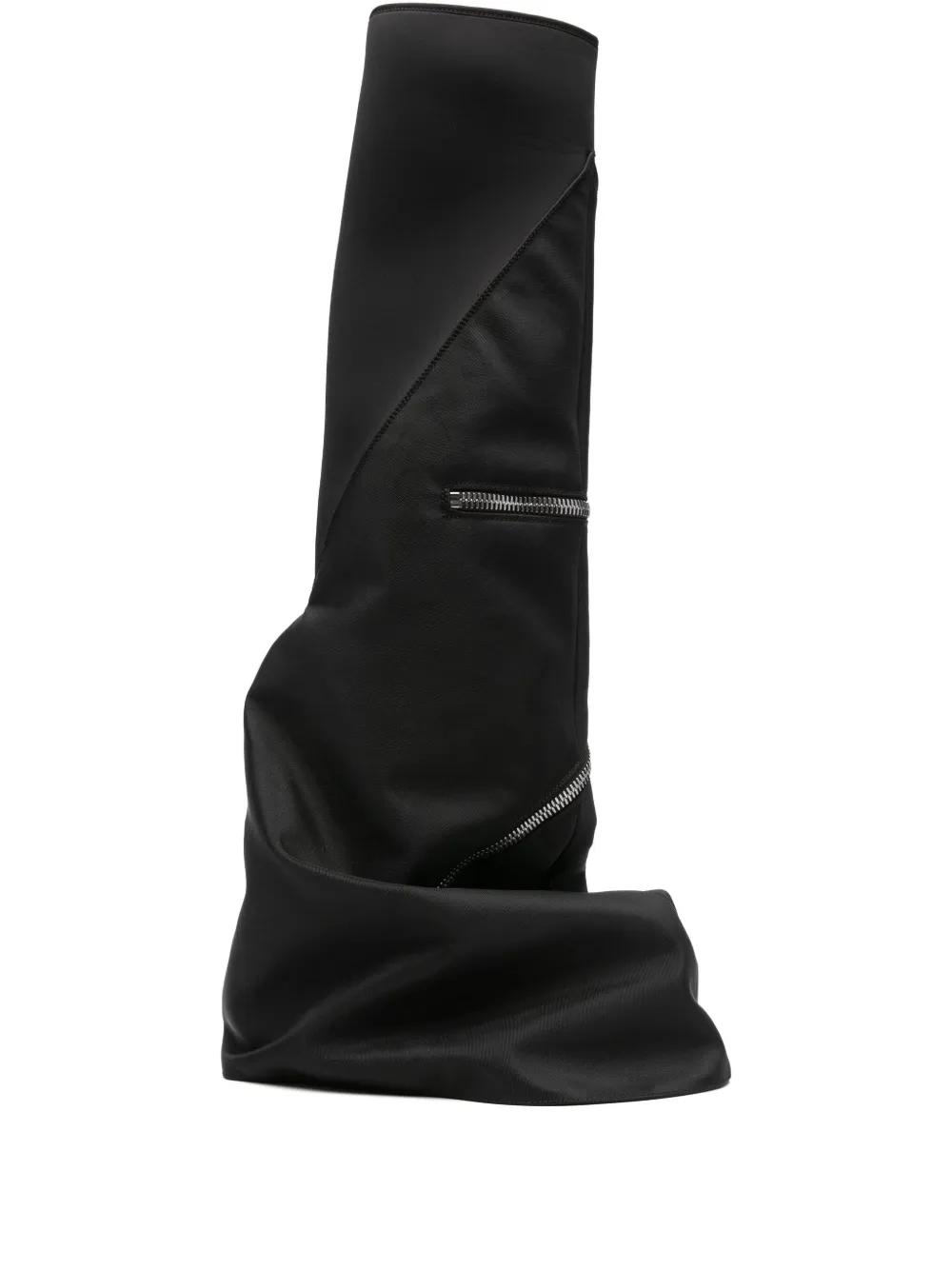 Rick Owens DRKSHDW 지퍼 디테일 부츠 | 블랙 | FARFETCH KR