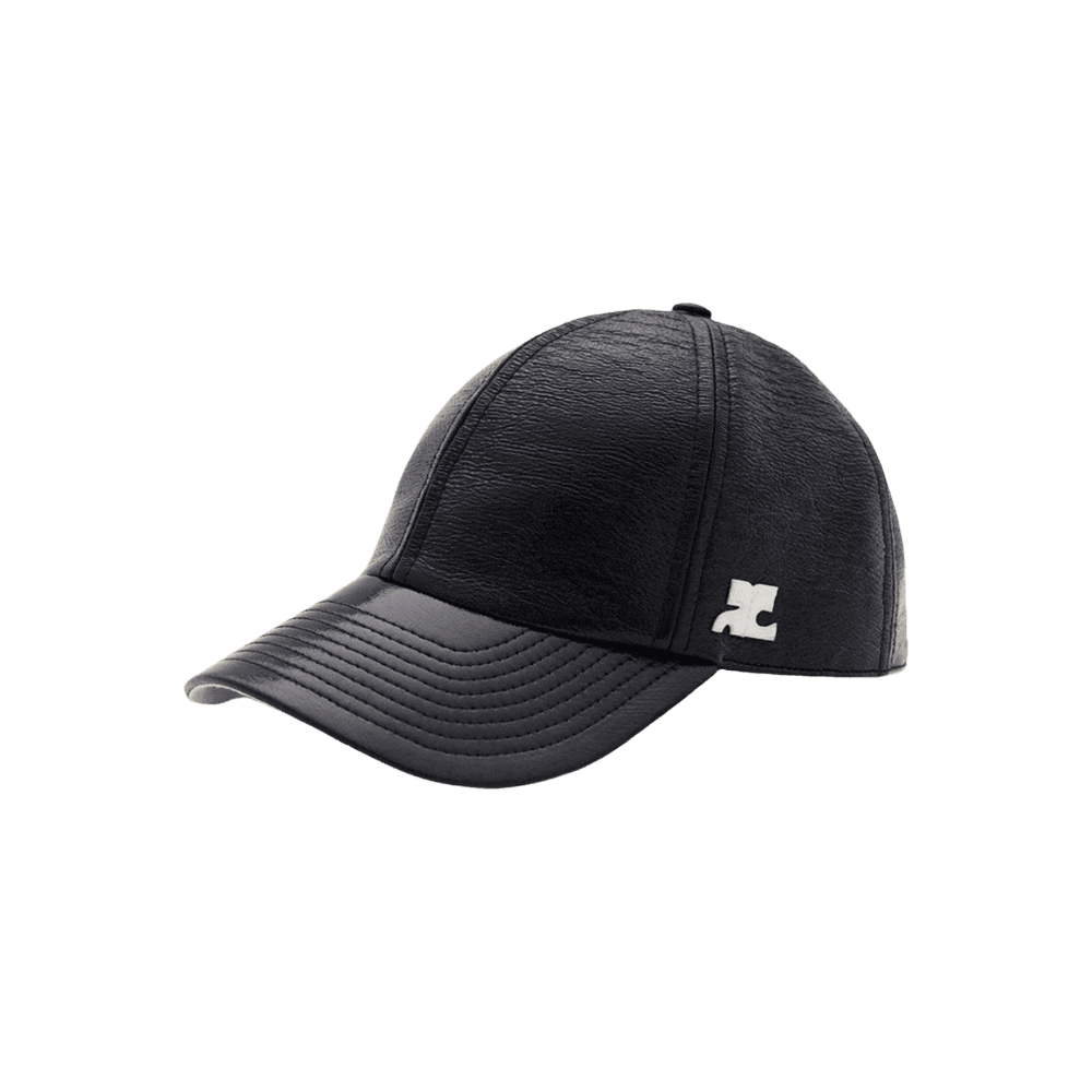 꾸레쥬 리에디션 바이닐 캡 블랙