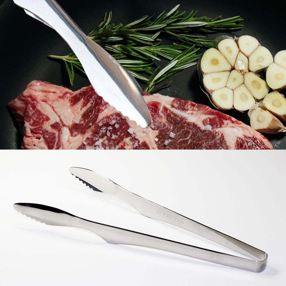 일본 타나베 바닥에 닿지 않는 고기집게 24cm 28cm : 삼거리잡화점