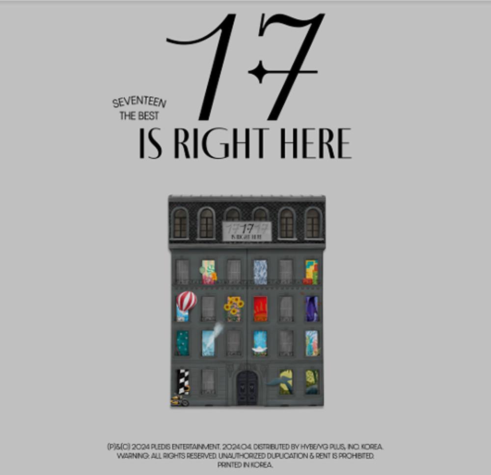 세븐틴 베스트 앨범 마에스트로 17 IS RIGHT HERE 진그레이