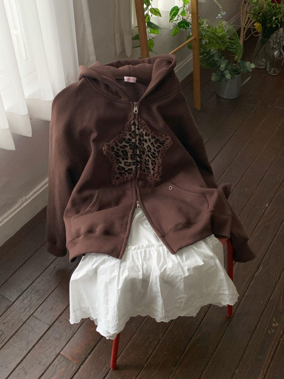 [made by fling] 'be my star' hoodie