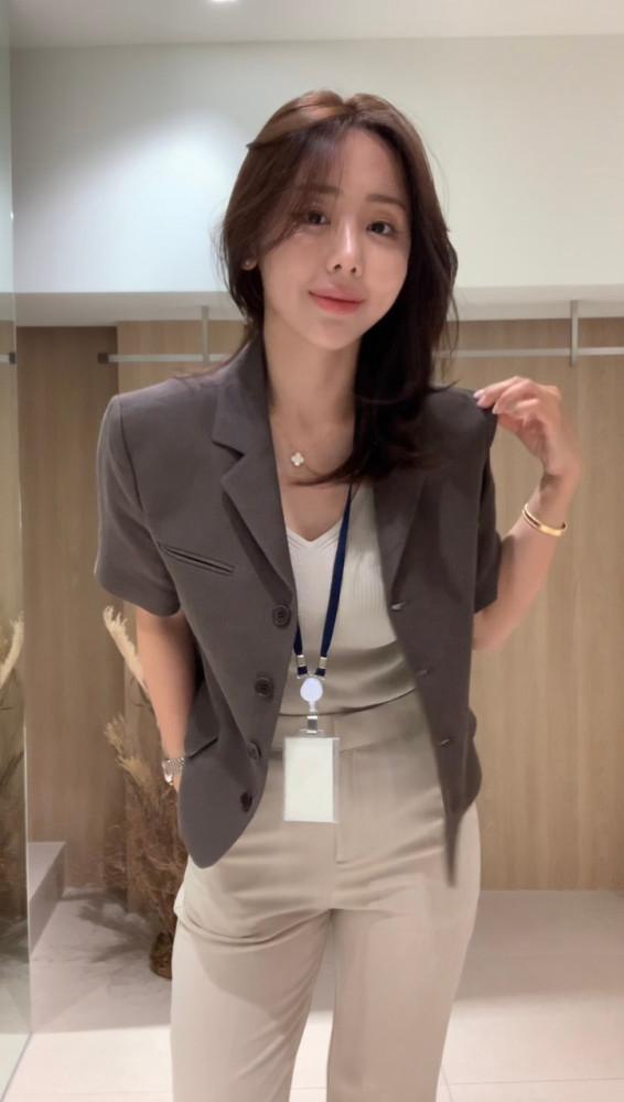 라라제이 로이드 린넨 자켓