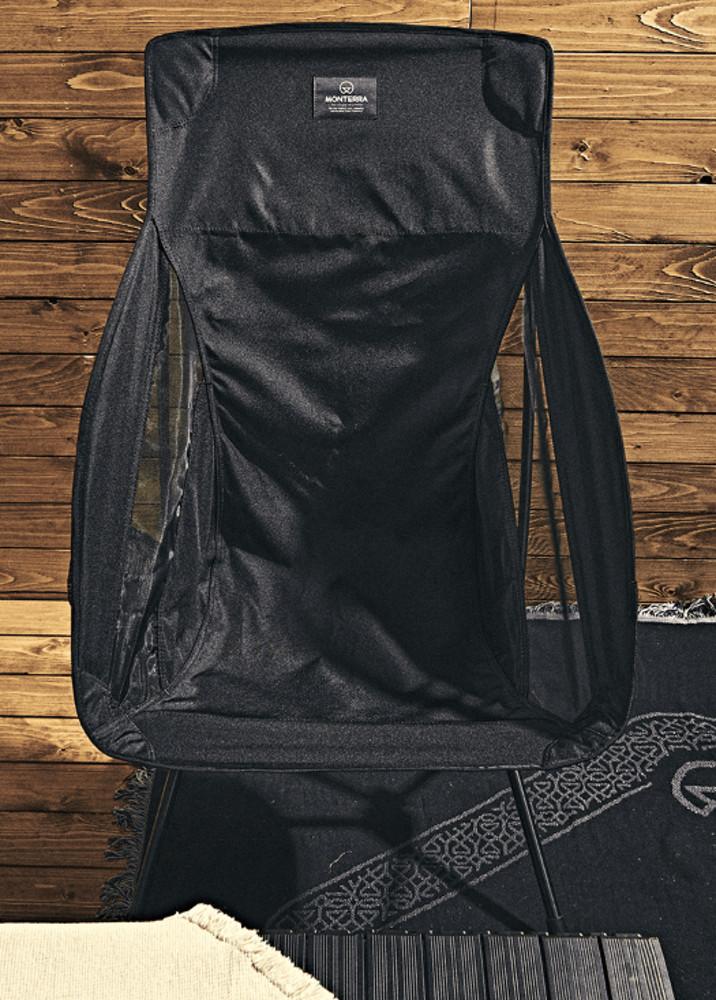 몬테라 CVT2 그란데 L 블랙 캠핑 낚시 백패킹 경량체어