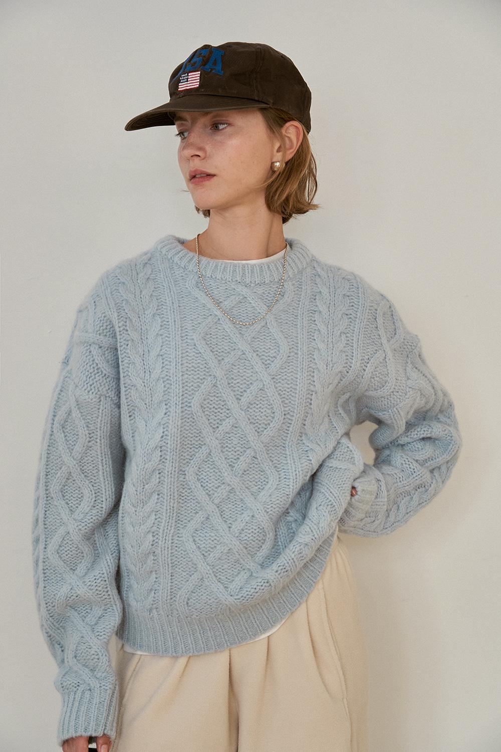 [2nd] Nottinghill Pullover (Skyblue)