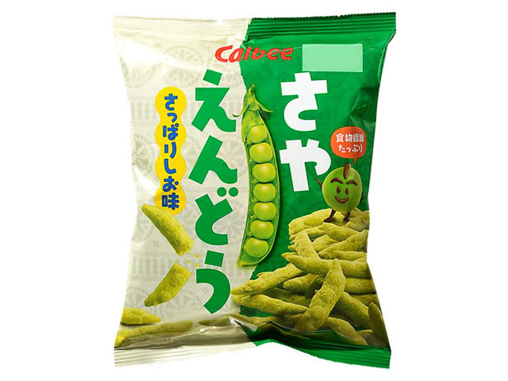 가루비 사야엔도 완두콩 스낵 깔끔한 소금 맛