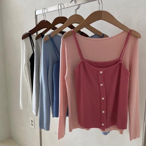 두, (2장세트구성!! 벚꽃룩/데이트룩/러블리룩)스프링 뷔스티에 입술넥 세트 (4컬러)