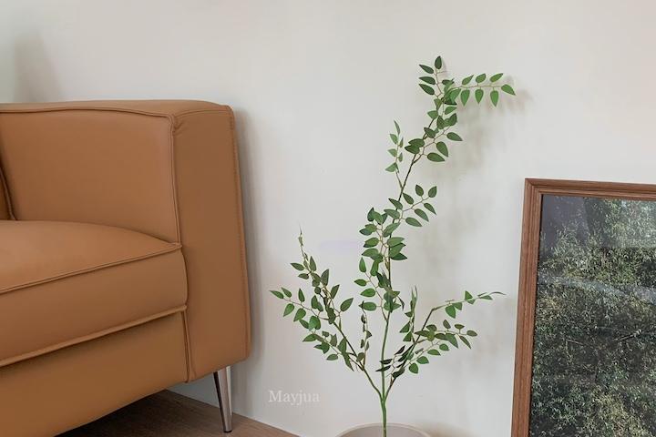 클레마티스 그린잎 나무 조화화분set 3color 2size