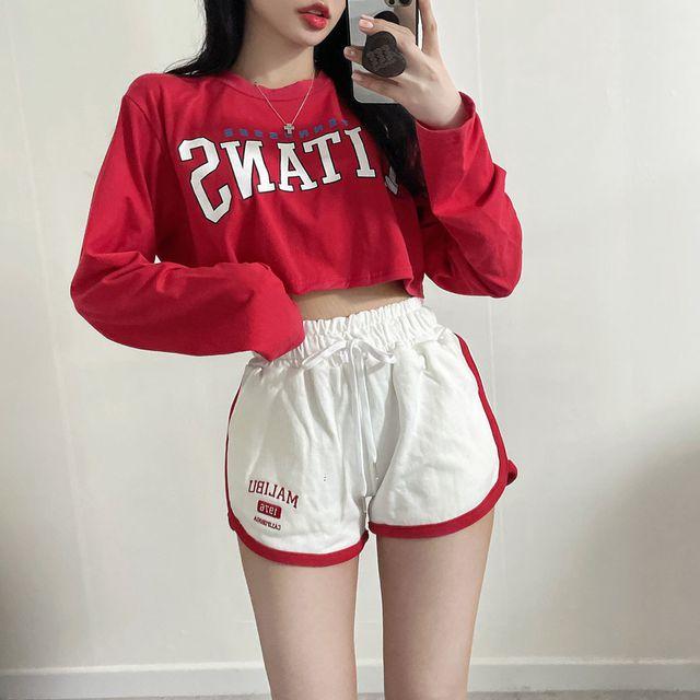 테네시 레드 포인트 크롭티 (3color)