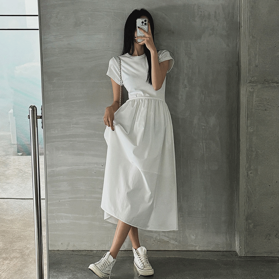 포켓맥시롱원피스-ops