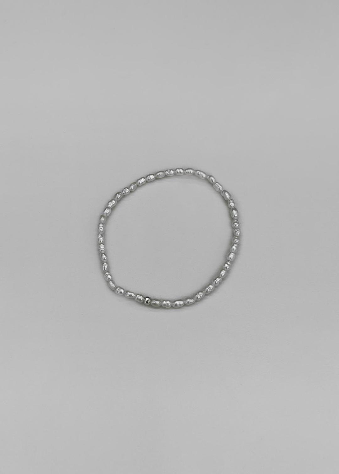 (SILVER 925)키챠 담수진주 팔찌