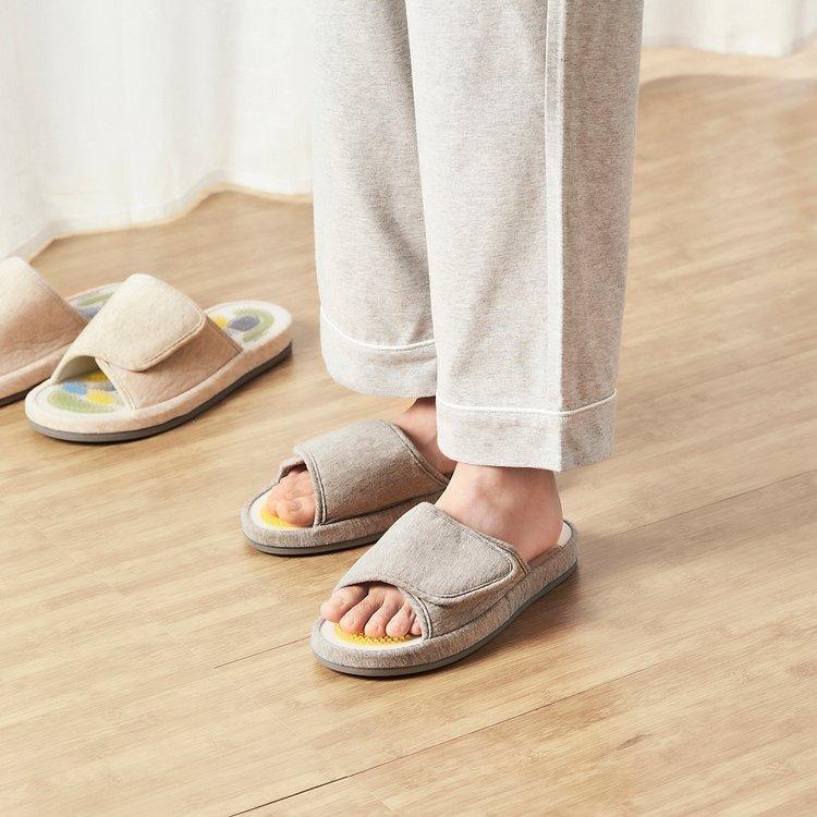그림으로 알려주는 지압 거실화_250~270_베이지