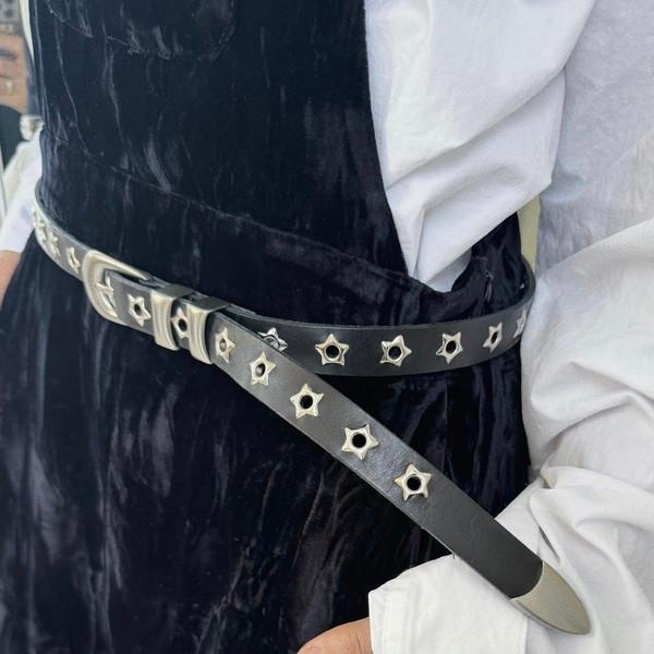 ARTIST WESTERN STAR BELT(BLACK)