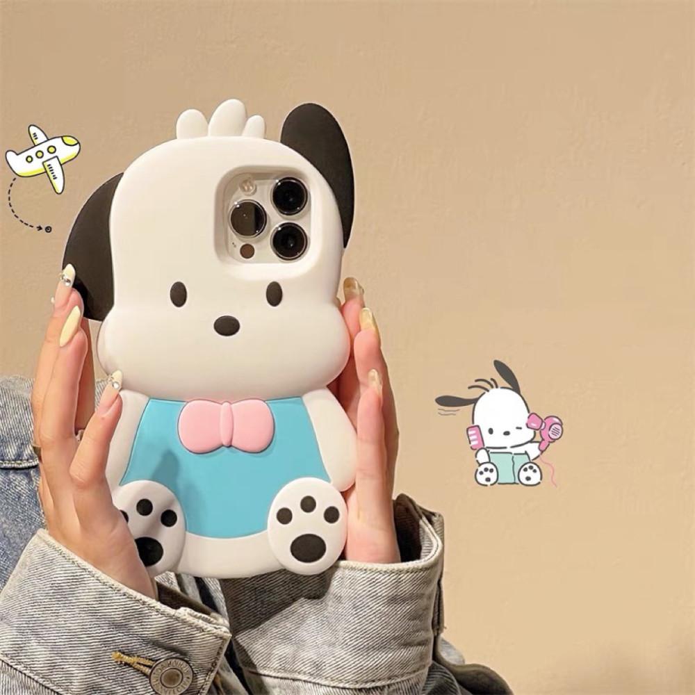 실리콘 입체 포차코 캐릭터 아이폰케이스 에어팟케이스