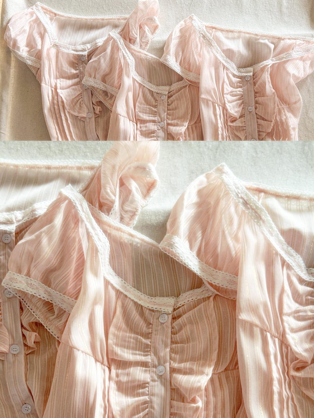 fairy ruffle blouse y0053