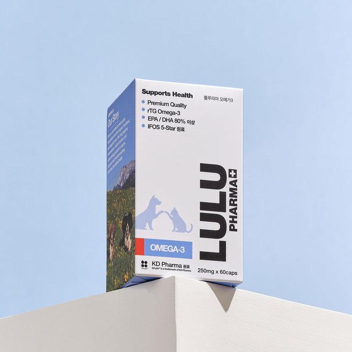 룰루키친 룰루파마 오메가3 250mg 60정