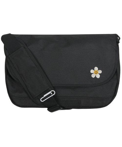 하 아카이브 [HAH ARCHIVE] CREASE ARK BLACK MESSENGER BAG