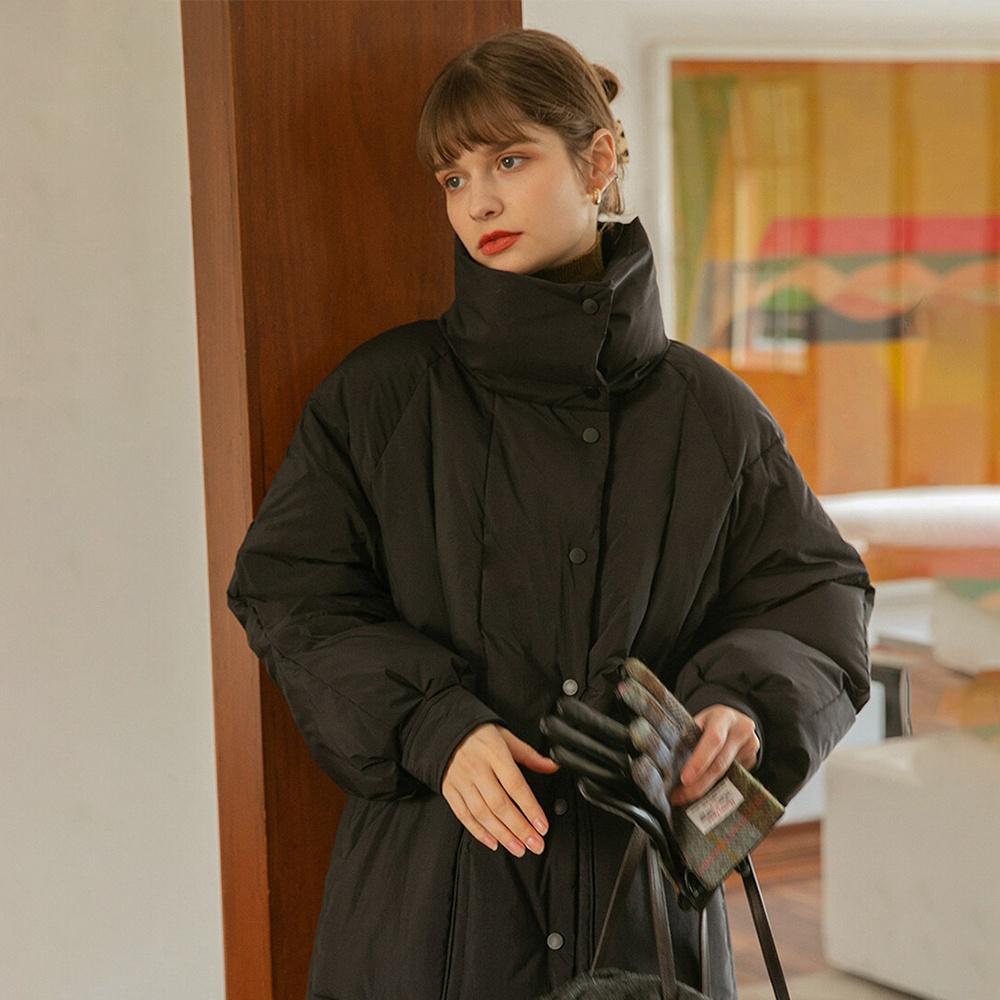 JADE stand collar downpadding (black)