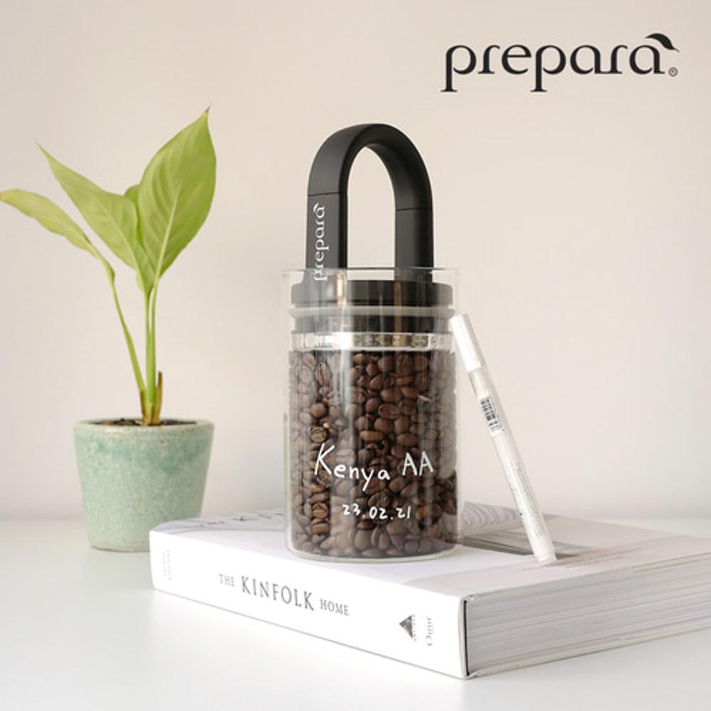 프리파라 밀폐용기 시리얼 통 스몰숏 프레쉬