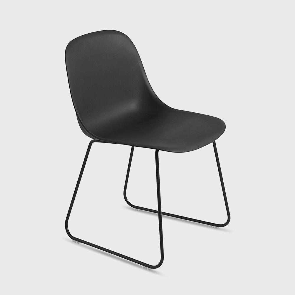 [MUUTO] Fiber Side Chair SLB Black (예약주문)