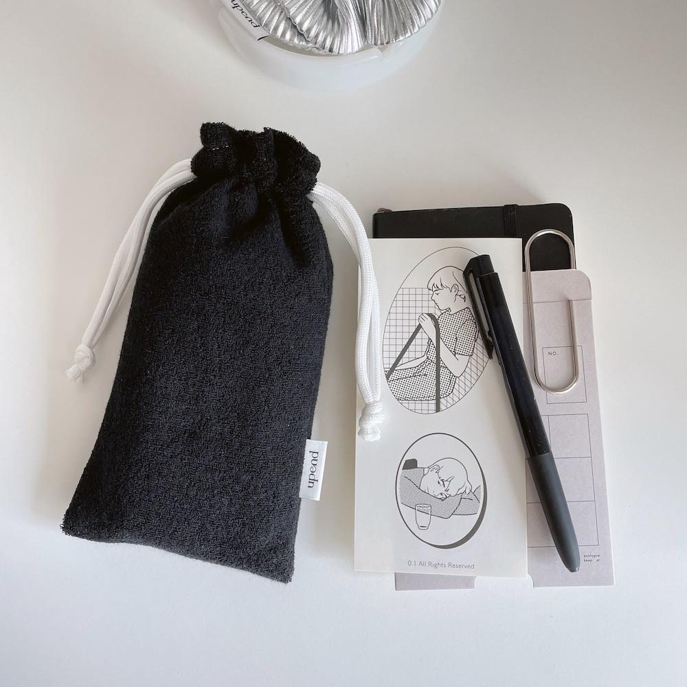 펜슬 파우치 pencil pouch (black)