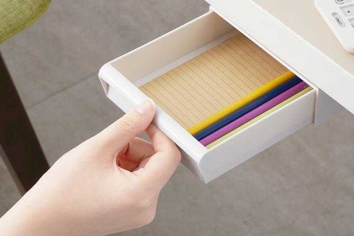 부착식 히든 서랍 책상밑 슬라이딩 수납함